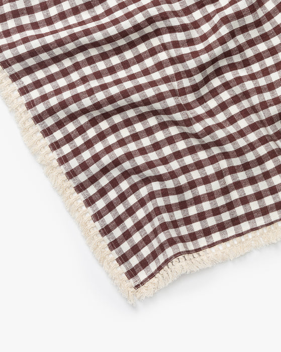 gingham tablecloth, thanksgiving tablecloth, linen tablecloth, table decor, dining table decor 