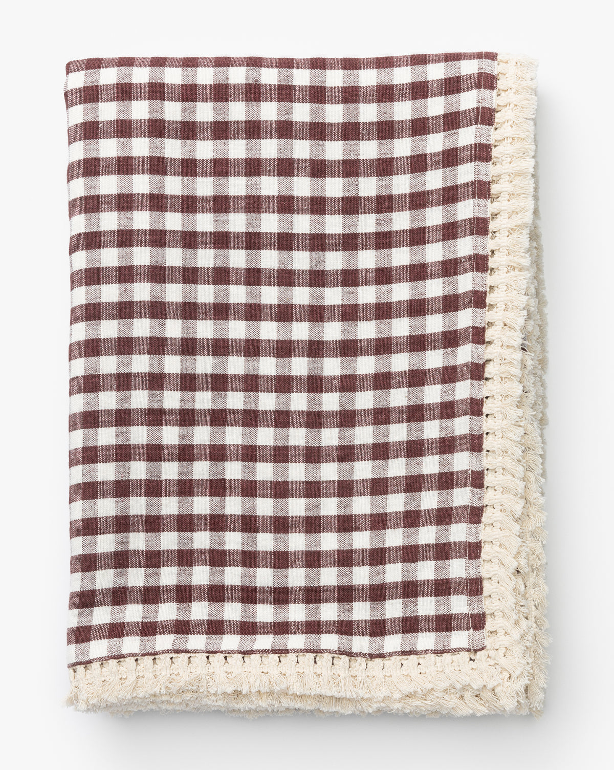 小物 argue SQUARE WOOL STOLE BEIGE GINGHAM Bancroft Wool Plaid - Ivory Fabrics | Schumacher