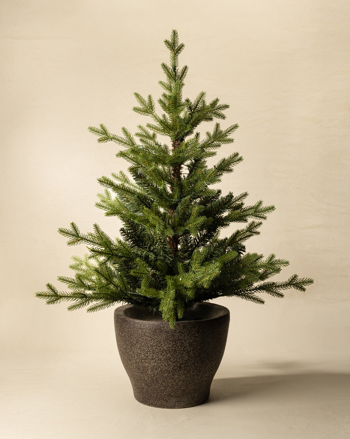 3' Norway Pre-Lit Faux Potted Tree