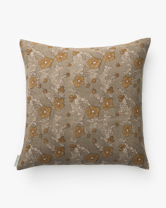 Orchid Floral Pillow Cover