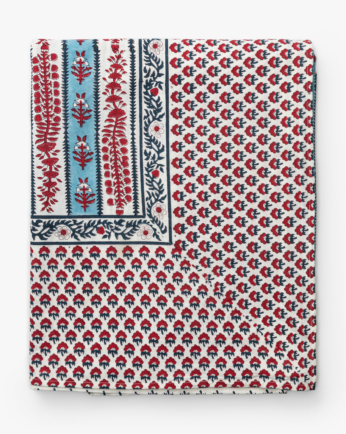 Provence Red & Blue Tablecloth
