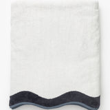 Riviera White Beach Towel