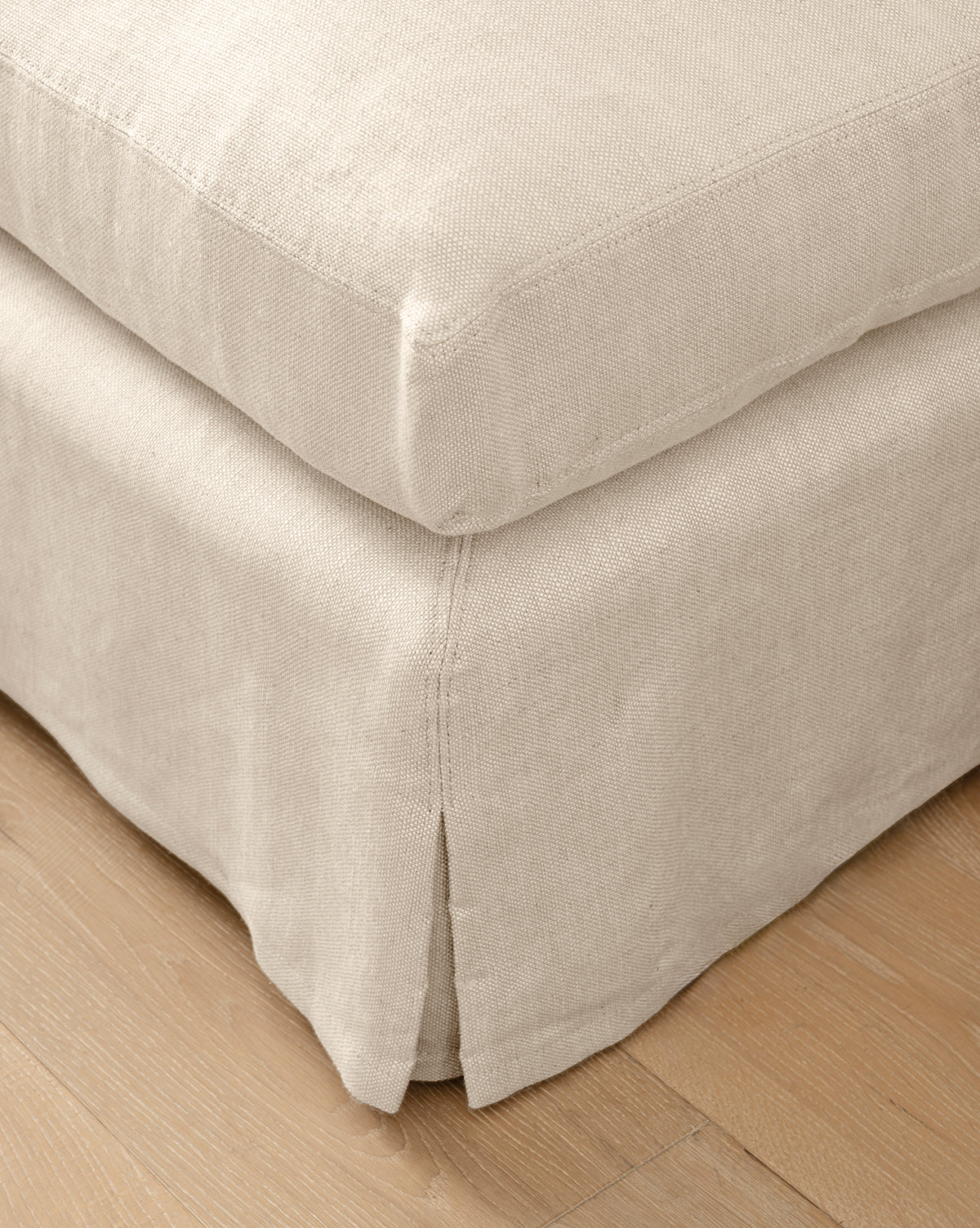 Rowan Slipcovered Sofa Chaise Sectional