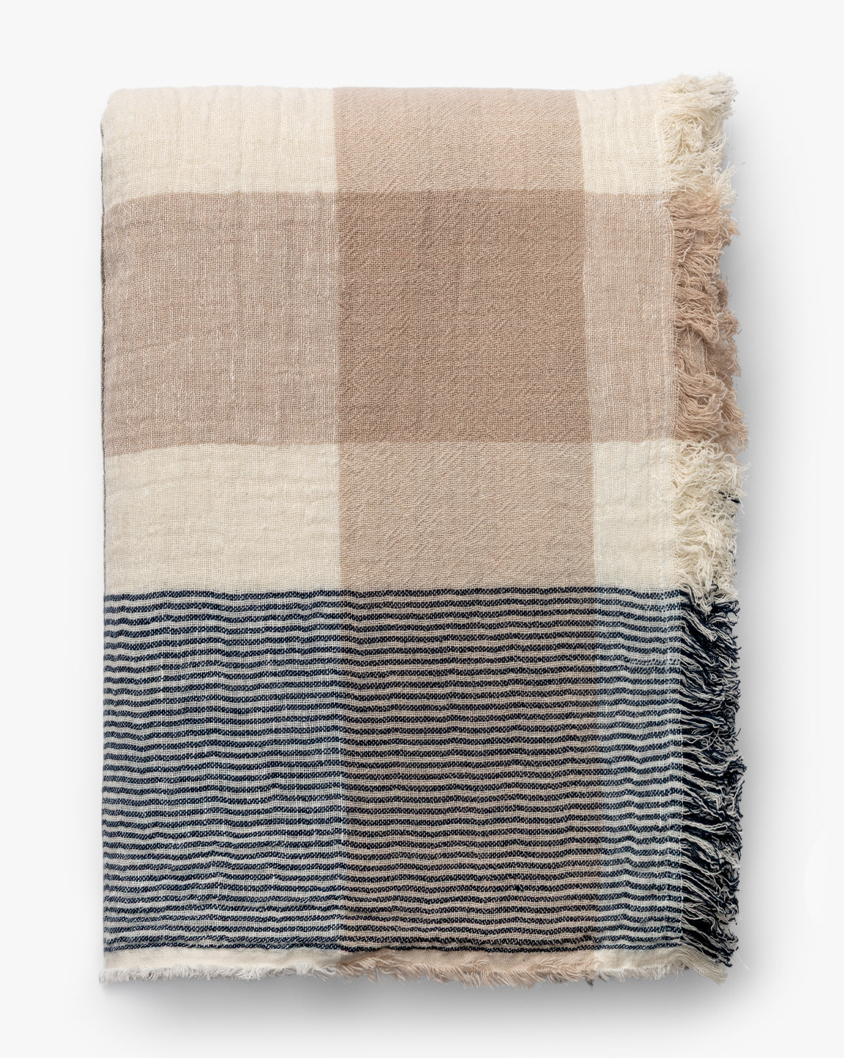 Sabina Plaid Throw