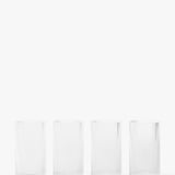 Sanibel Acrylic Highball Drinking Glasses (Set of 4)