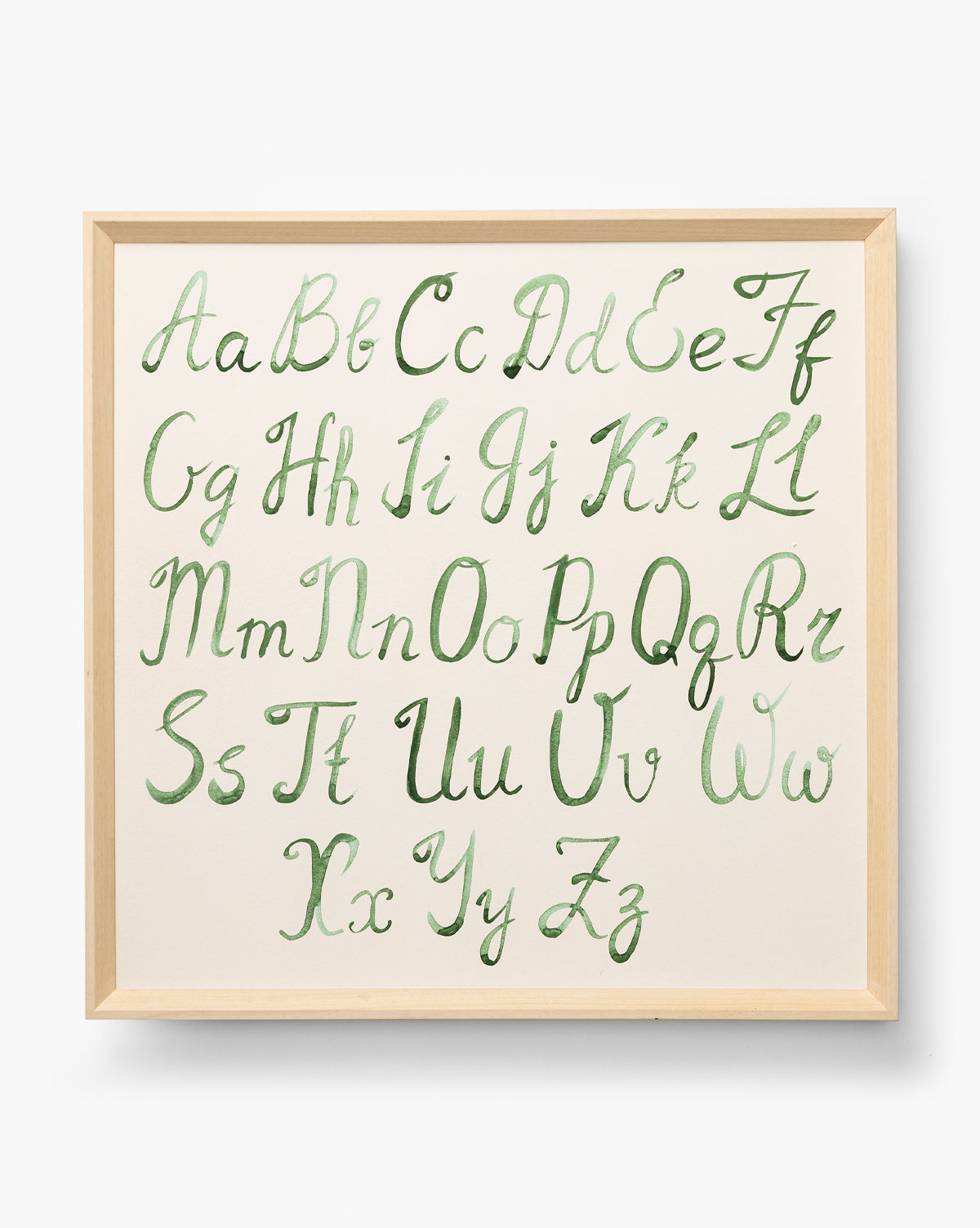 Script Alphabet