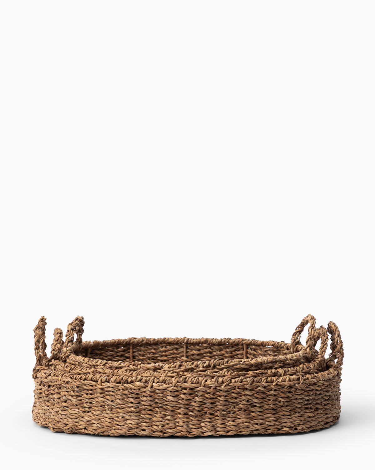 Seagrass Oval Trays | Set of 3