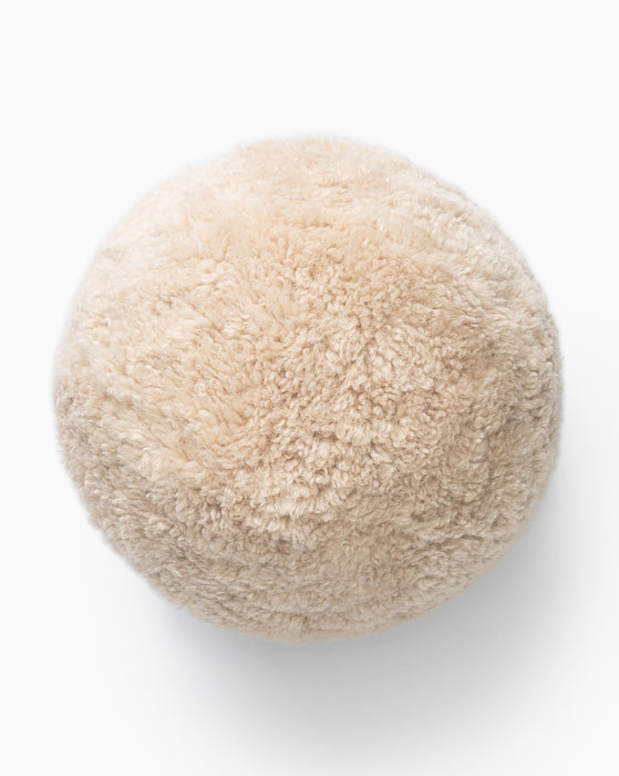 Sherpa Tan Ball Pillow