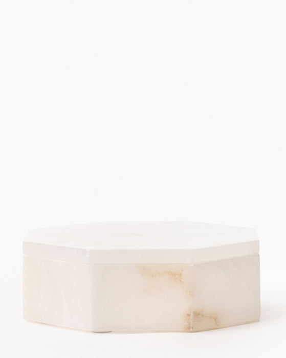 McGee & Co. alabaster box for decor and styling