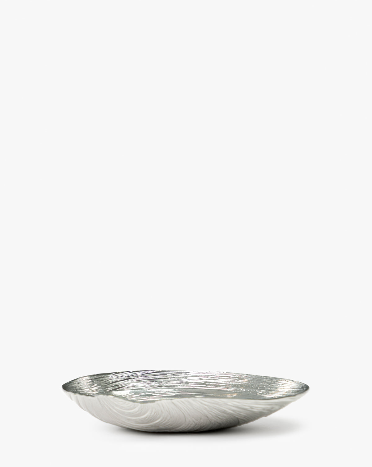 Specchio Shell Bowl in Silver