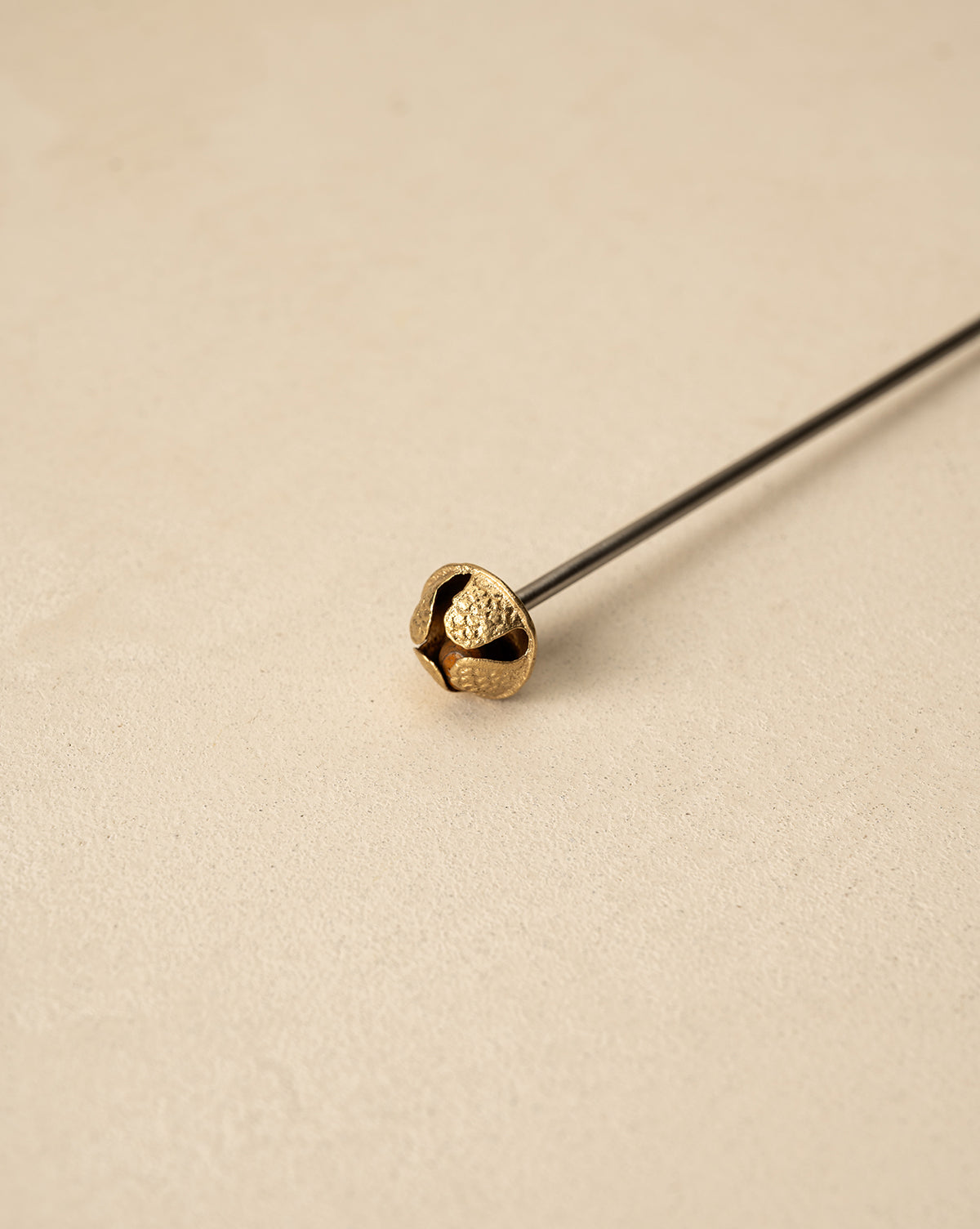 Stainless Steel & Brass Cocktail Stirrer