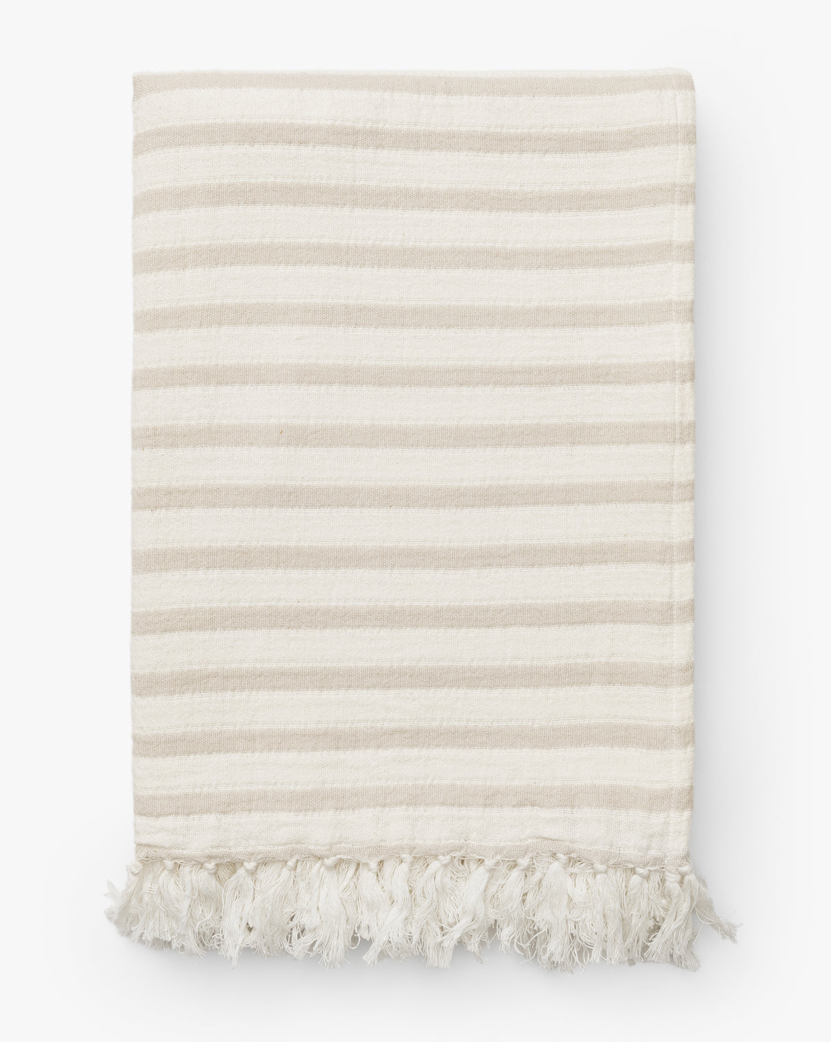 Striped Cotton Throw