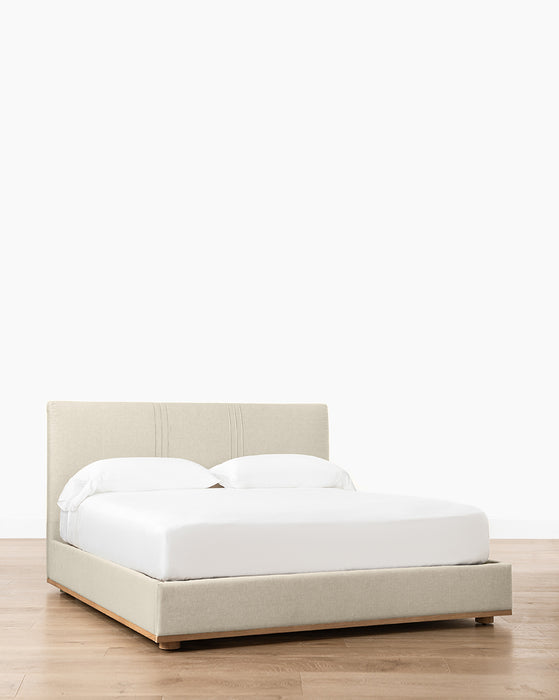 Taylor Pleated Bed