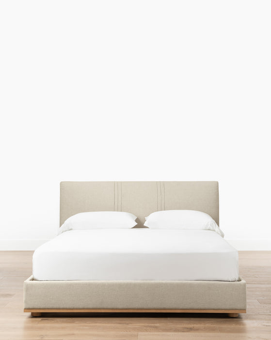 Taylor Pleated Bed
