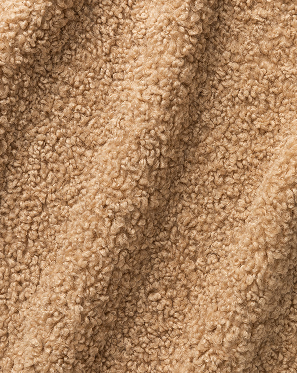 Teddy Bear Boucle Upholstery Swatch