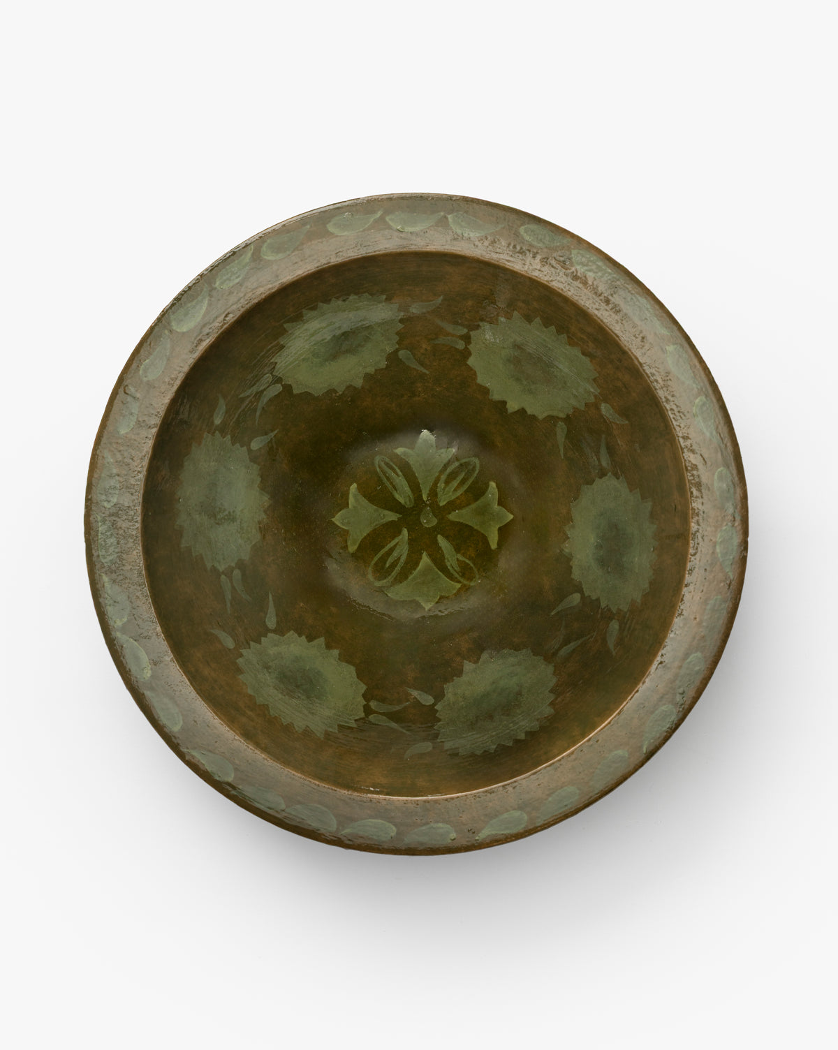 Tilbury Hand-Painted Terracotta Bowl