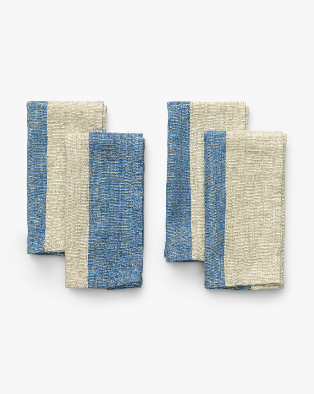 Venice Stripe Linen Napkins (Set of 4)