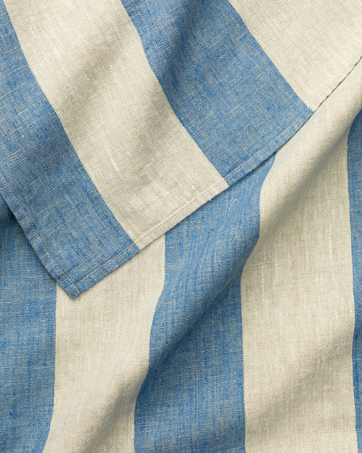 Venice Stripe Linen Tablecloth
