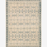 hand knotted rugs, hand knotted wool rugs, wool rugs, wool modern rugs, blue vintage rug