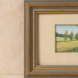Vintage Scottish Watercolor Landscape