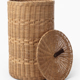 McGee & Co. wicker laundry hamper for the laundry room