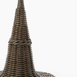 Wicker Witch Hats (Set of 2)