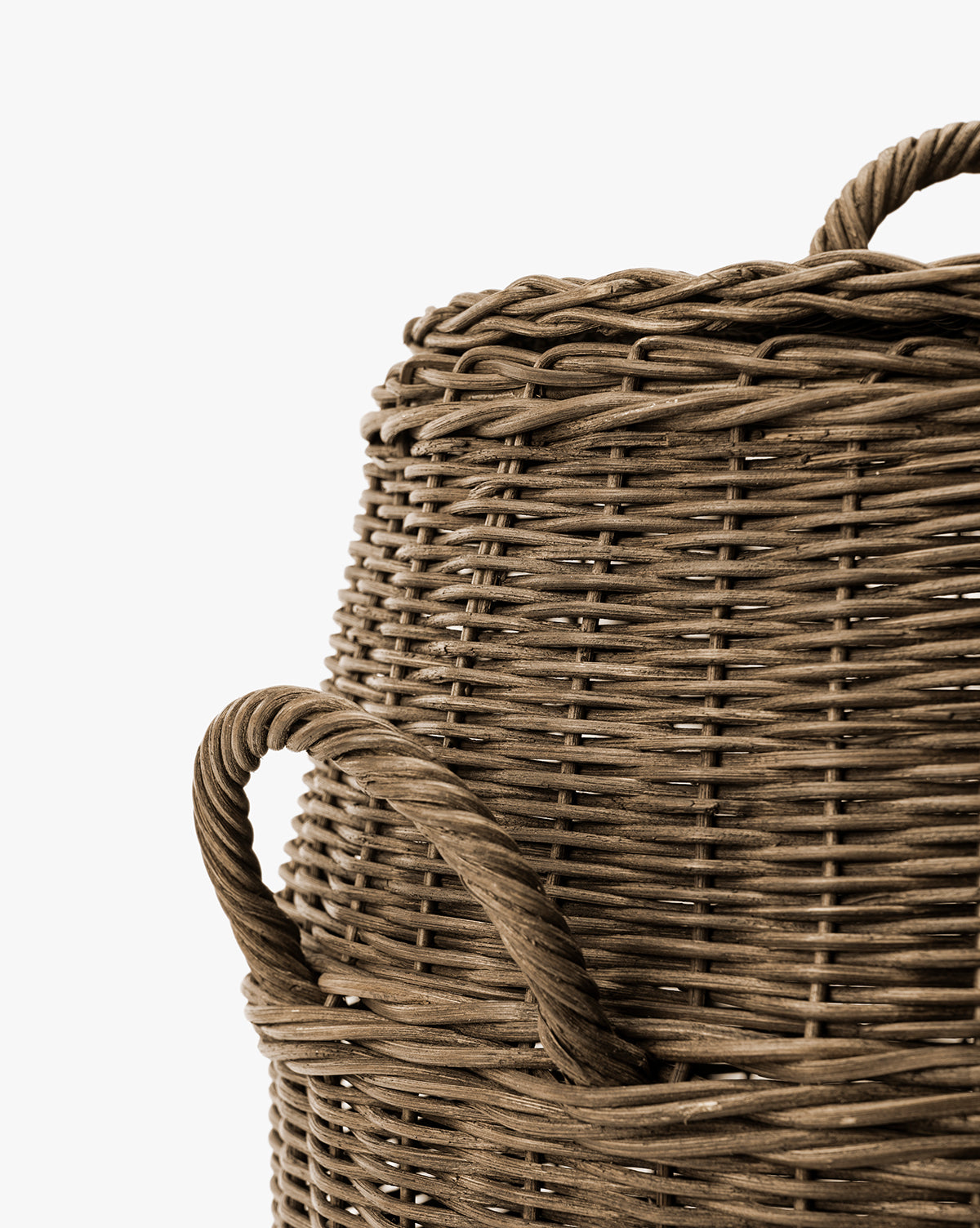 Winders Wicker Lidded Basket