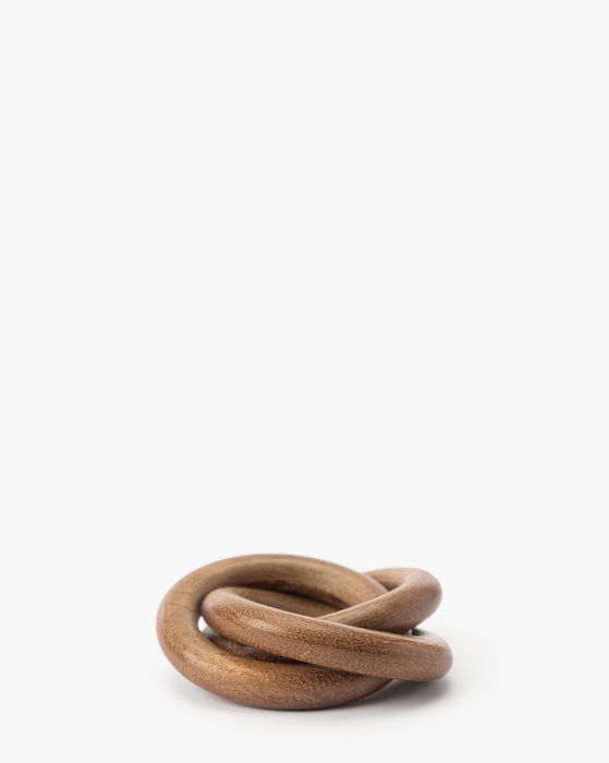 Wooden Interlocked Napkin Ring