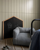 Gingham Kids Chair