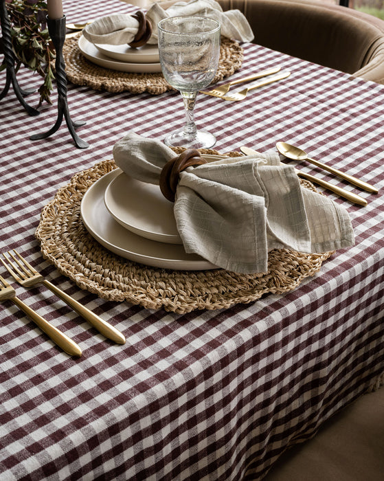 Nevelyn Fringed Tablecloth