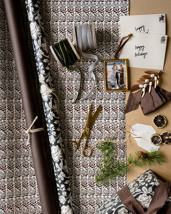 Vintage Stamp Wrapping Paper