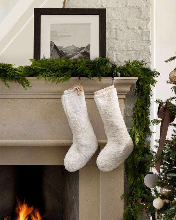 Sylvan Faux Fur Stocking