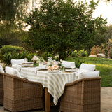 Melrose Striped Tablecloth