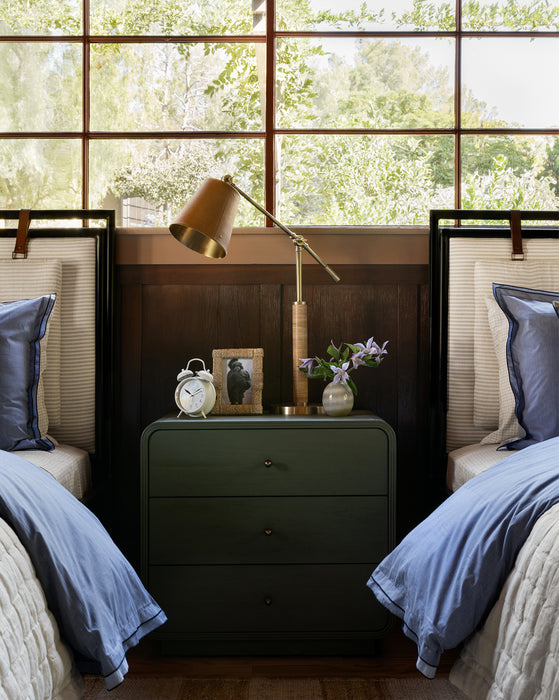 Dark green nightstand deals