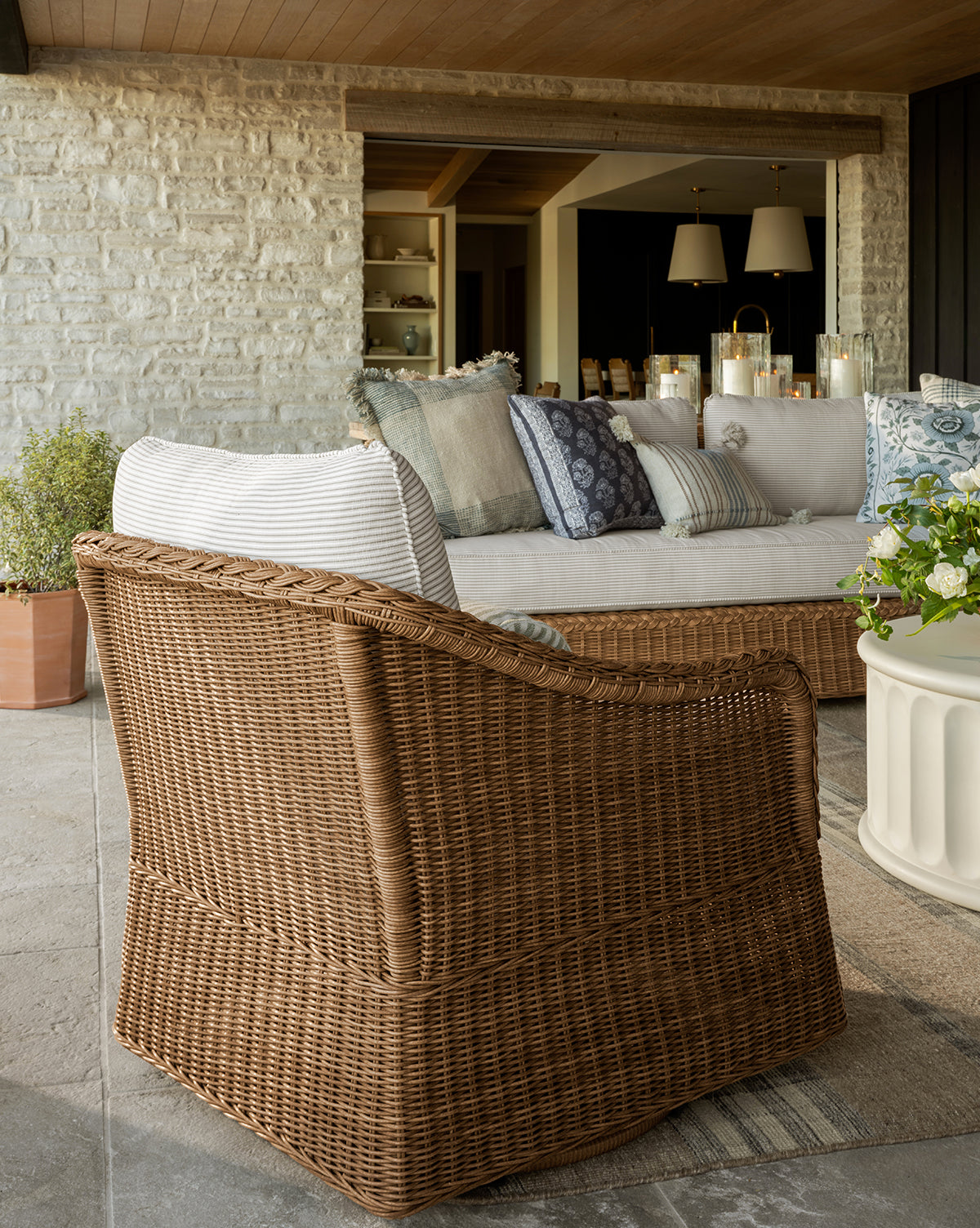 Haviland Outdoor Swivel Lounge Chair