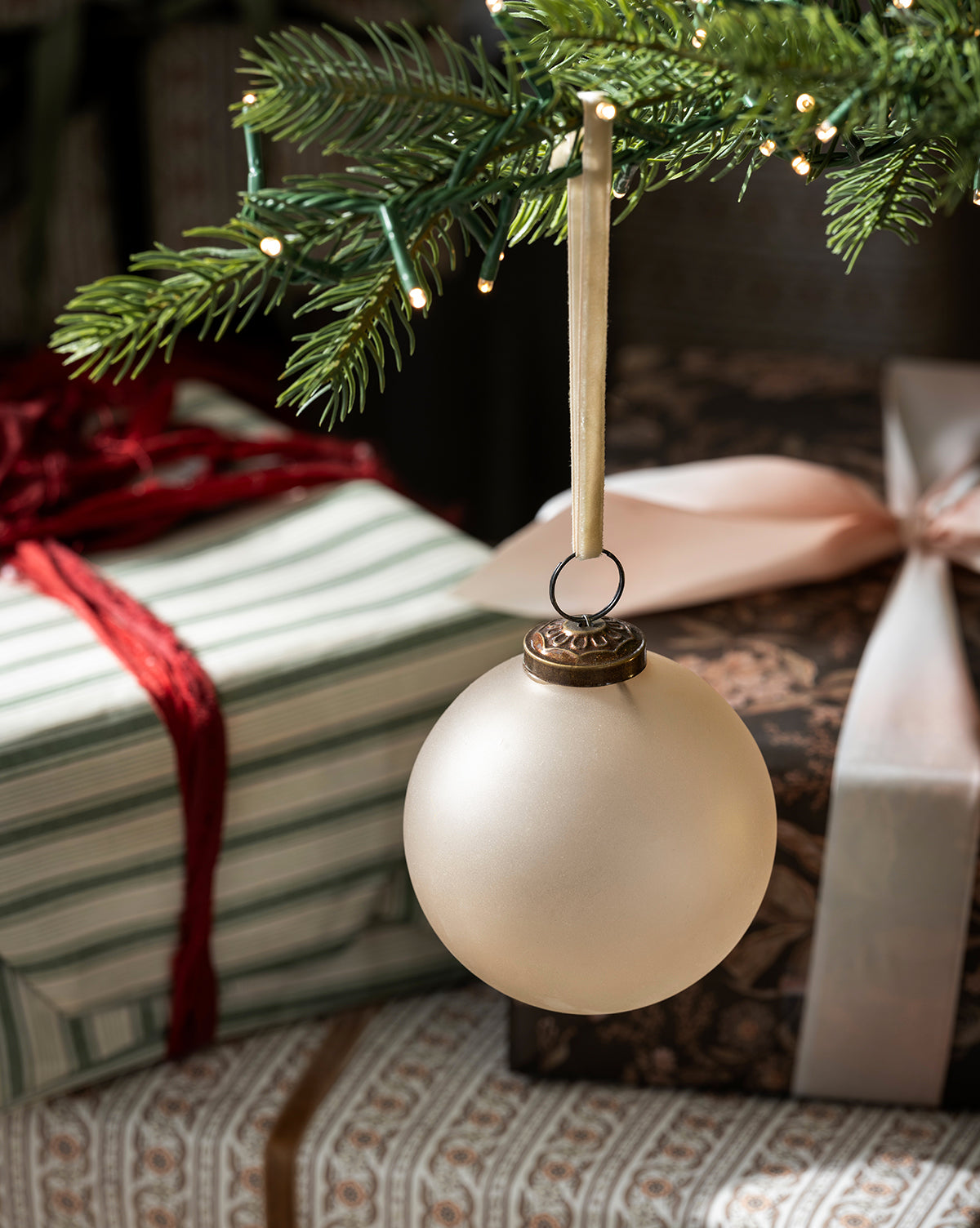 Noel Neutral Ornaments (Set of 9)