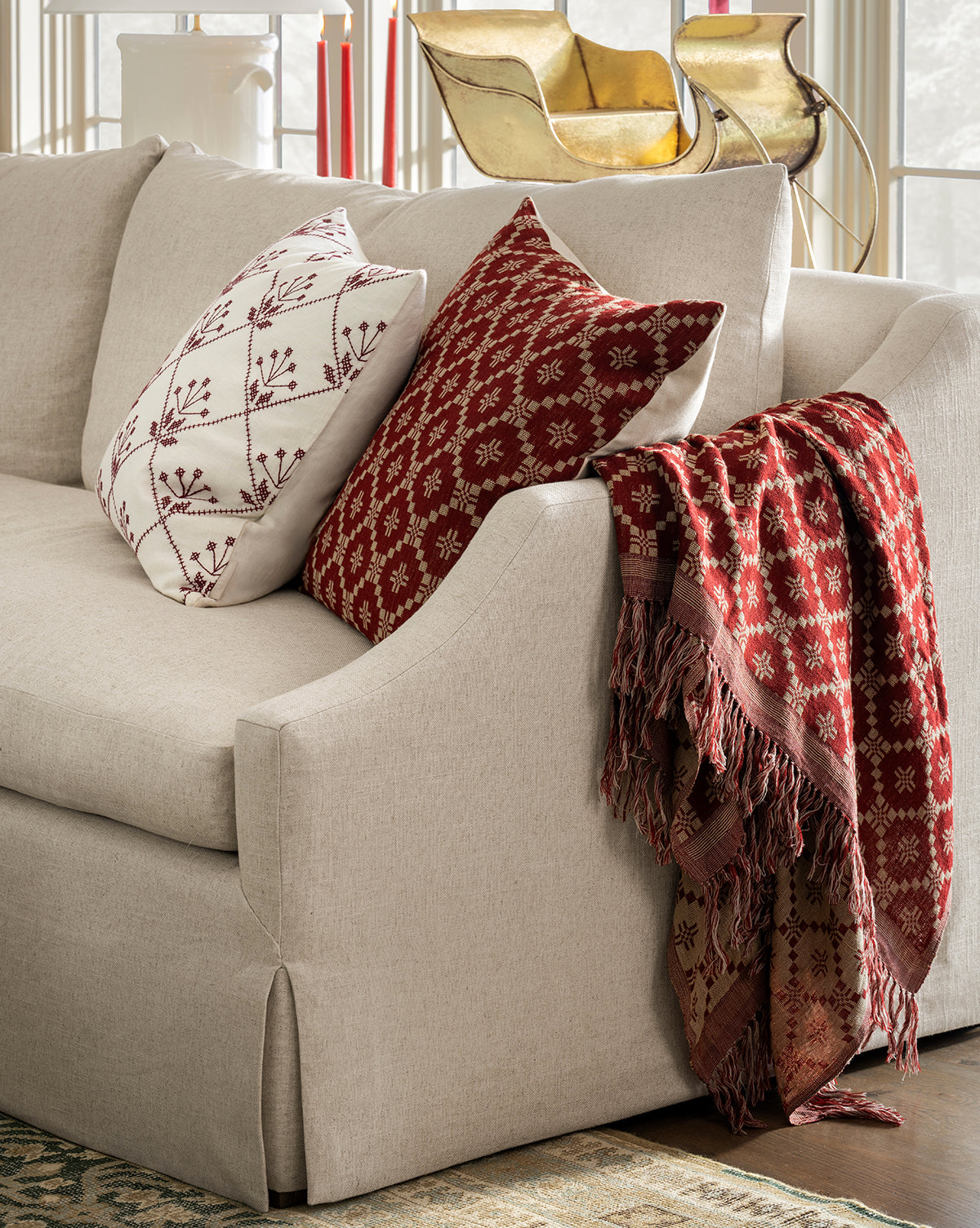 Jude Reversible Woven Throw