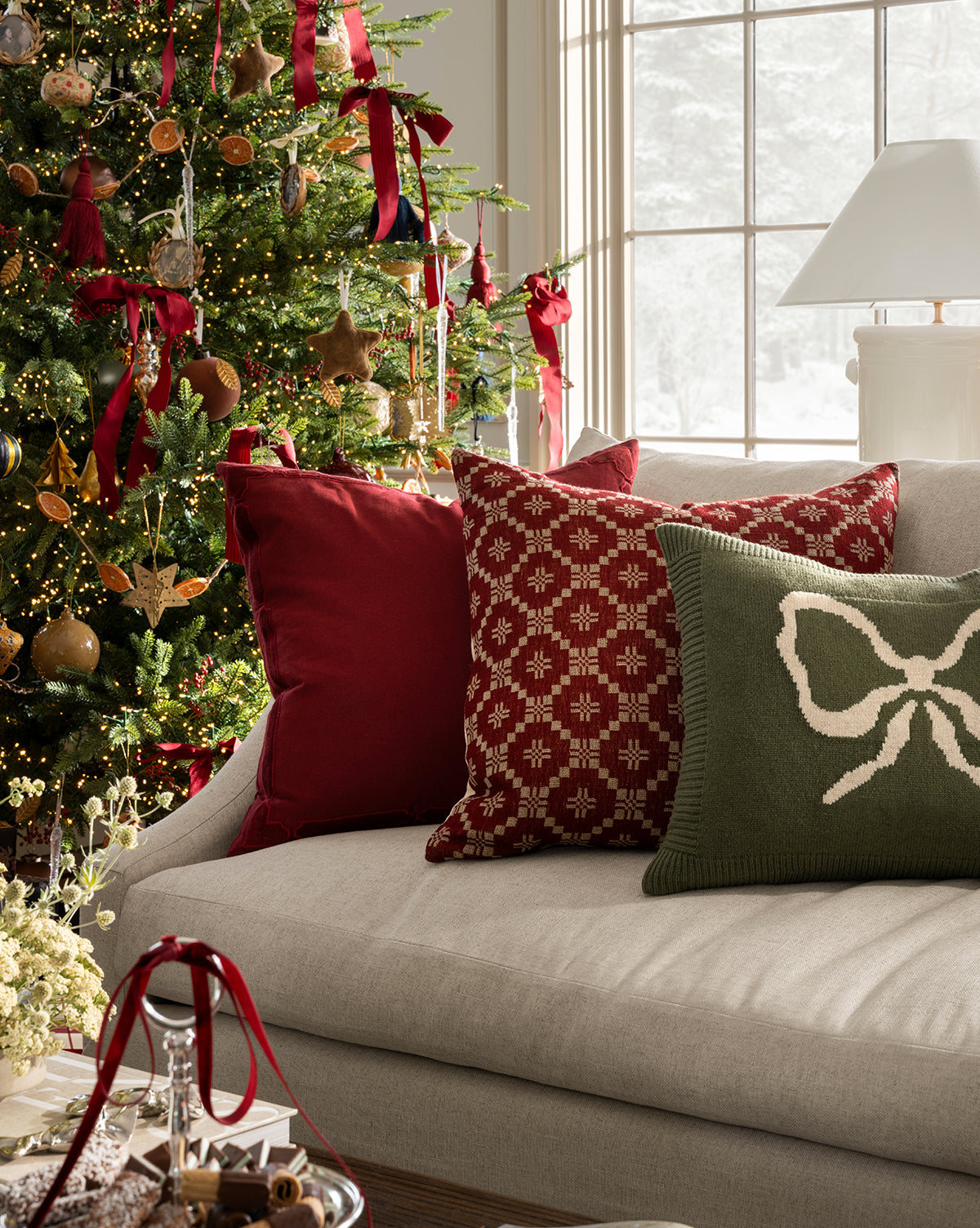 Mabry Velvet Bordered Pillow Cover