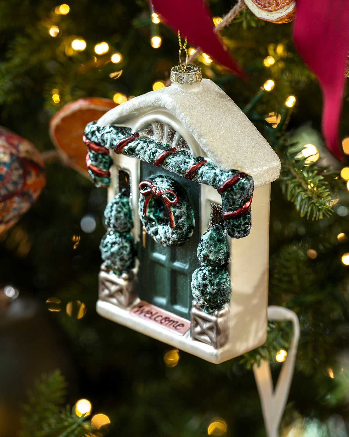 Festive Front Door Ornament