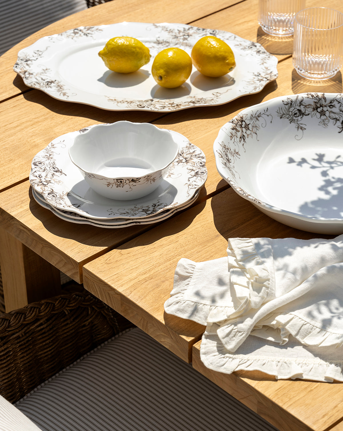 Avondale Melamine Cereal Bowls (Set of 4)