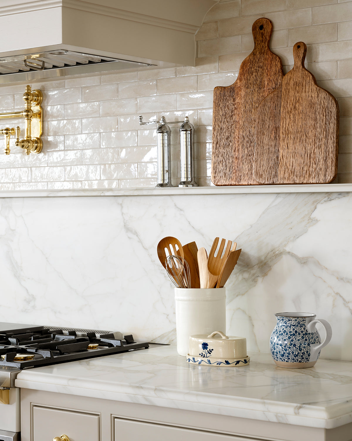 Dashed Ceramic Crock