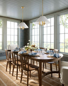 Panama Stripe Handwoven Jute Rug