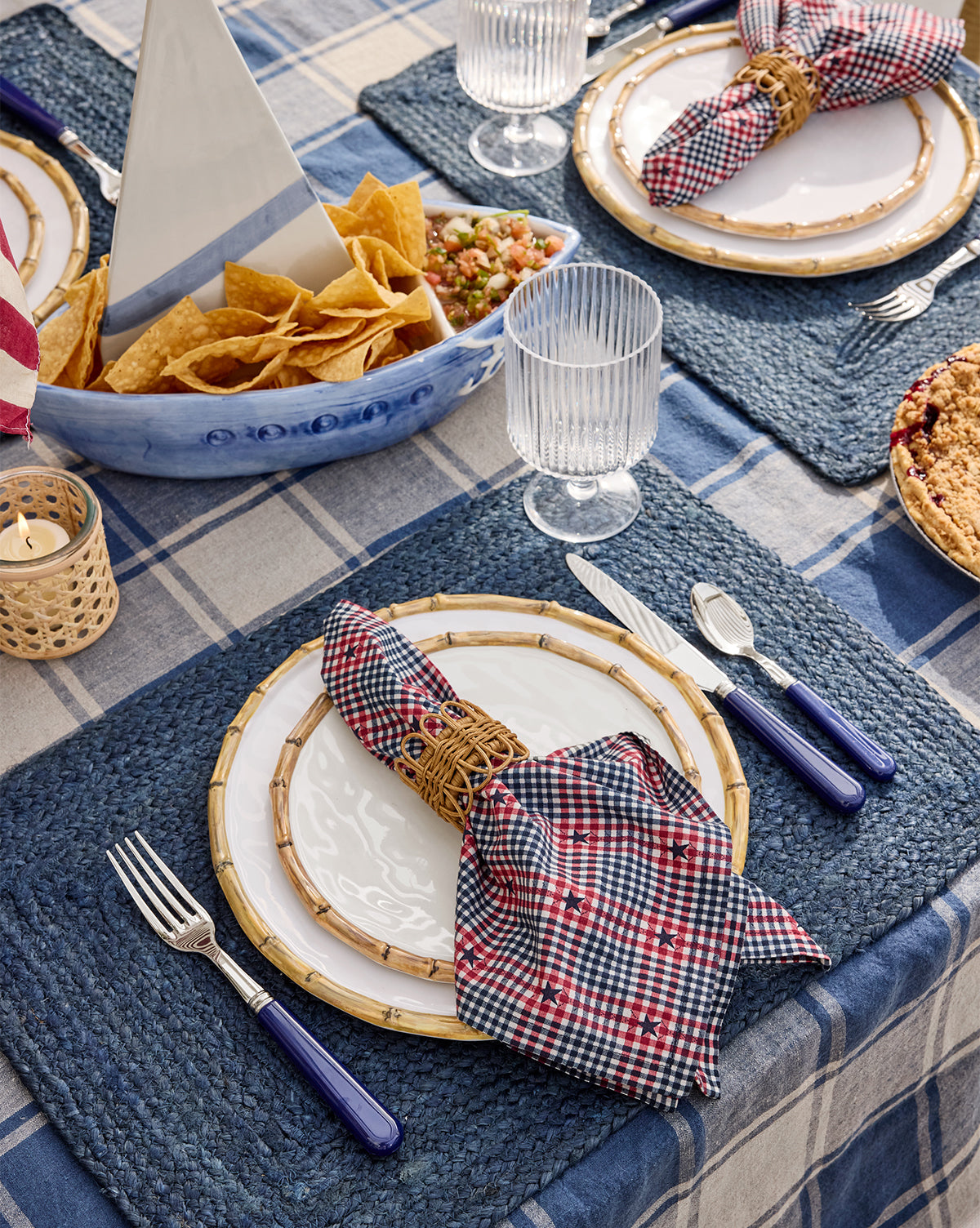 Americana Napkin Set (Set of 4)