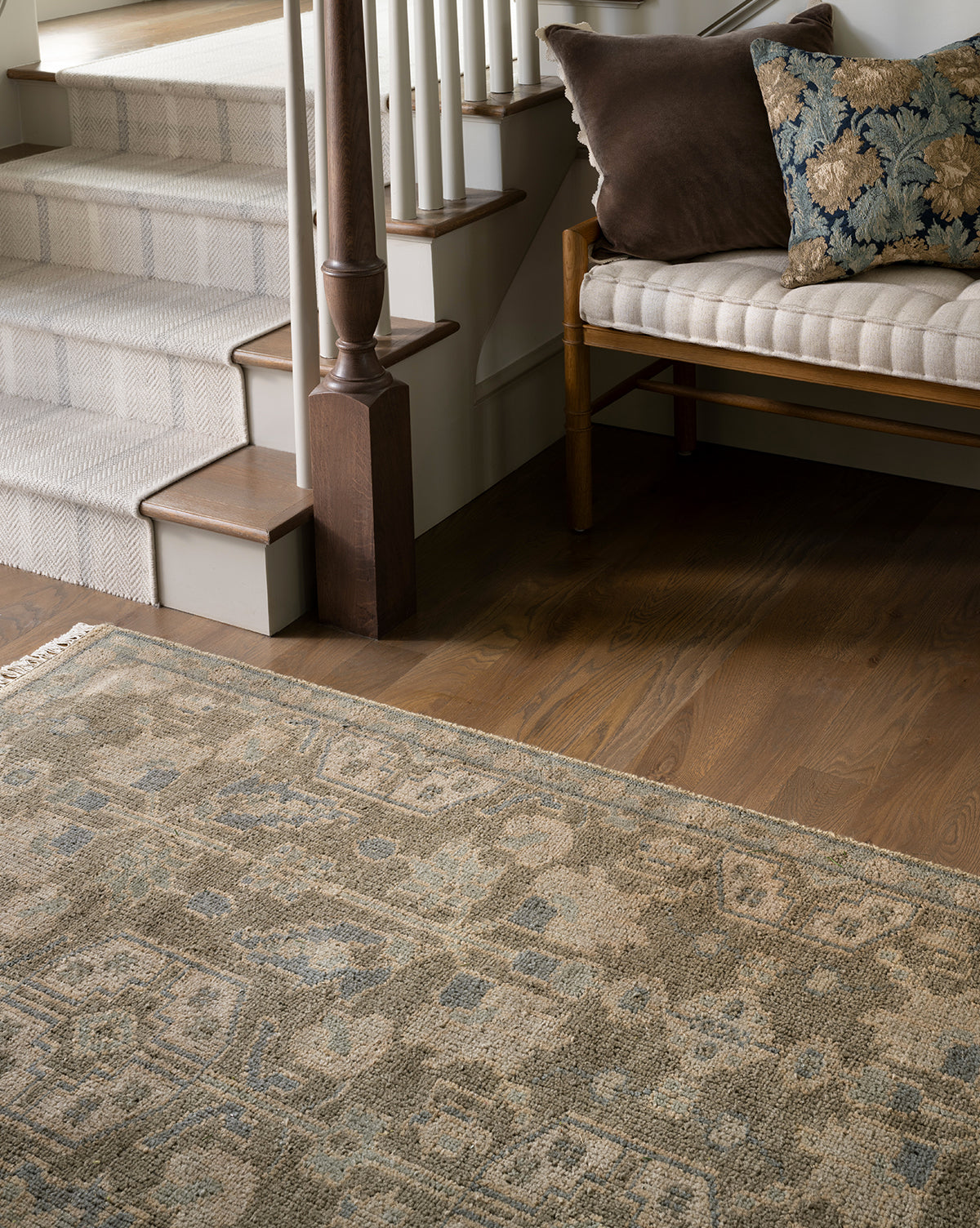Chevalier Hand-Knotted Wool Rug