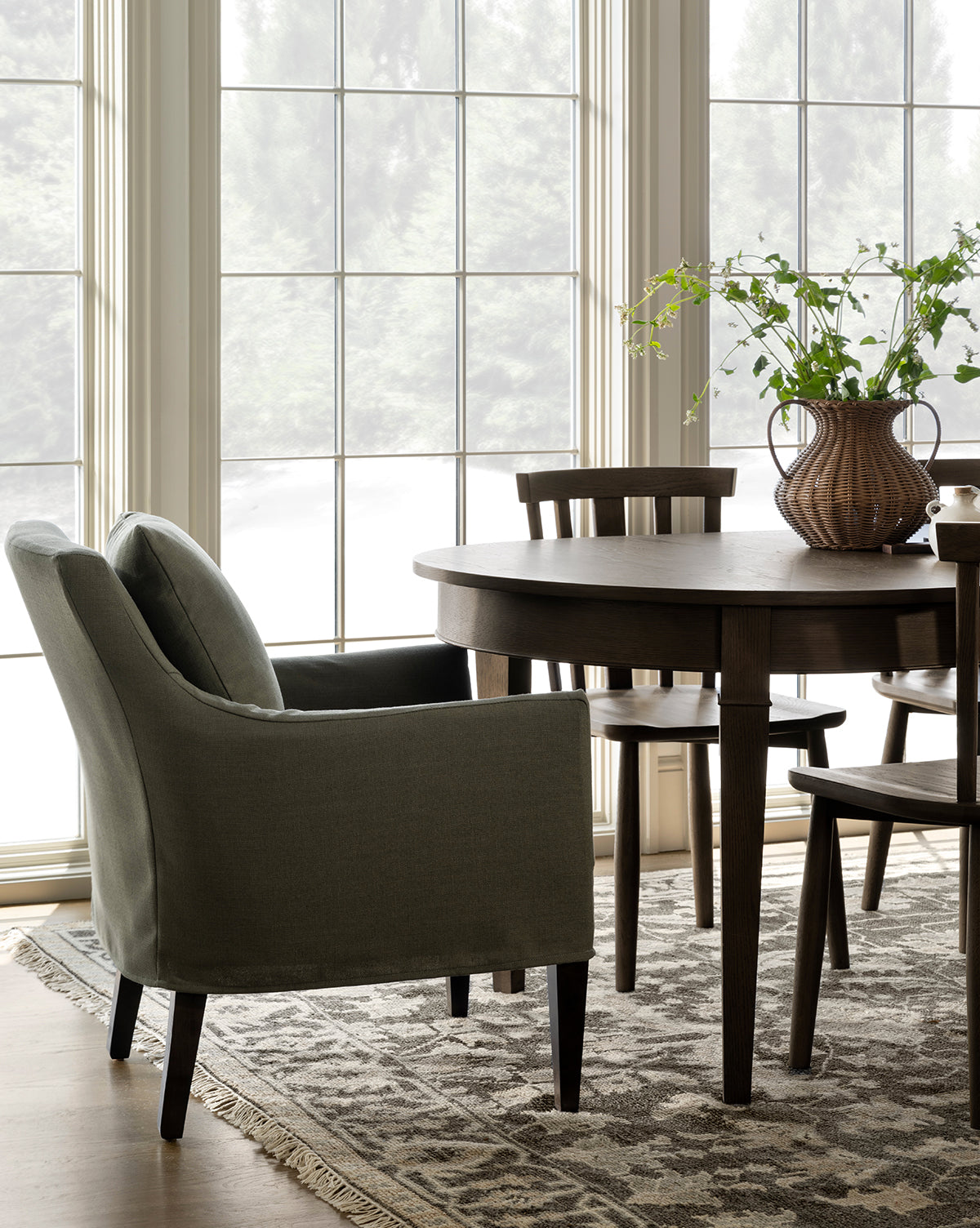 Sascha Slipcover Dining Chair