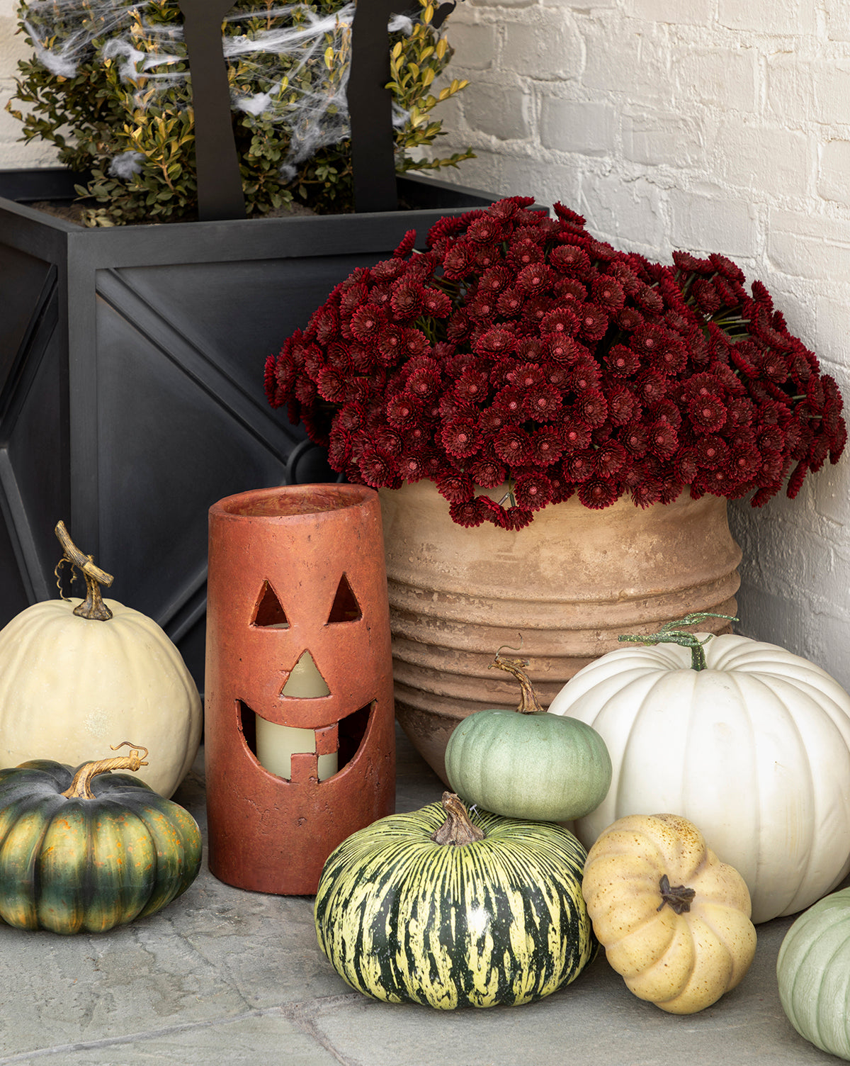 Creamy White Faux Pumpkin