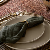 Kinne Metal Napkin Rings (Set of 4)