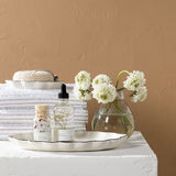 Taupe Striped Bath Collection