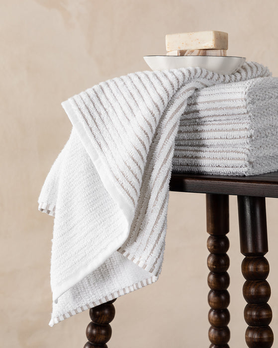 Thin Stripe Linen Hand Towel – McGee & Co.