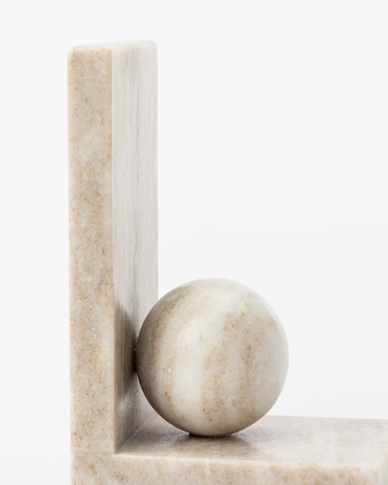 Adar Marble Bookends (Set of 2)